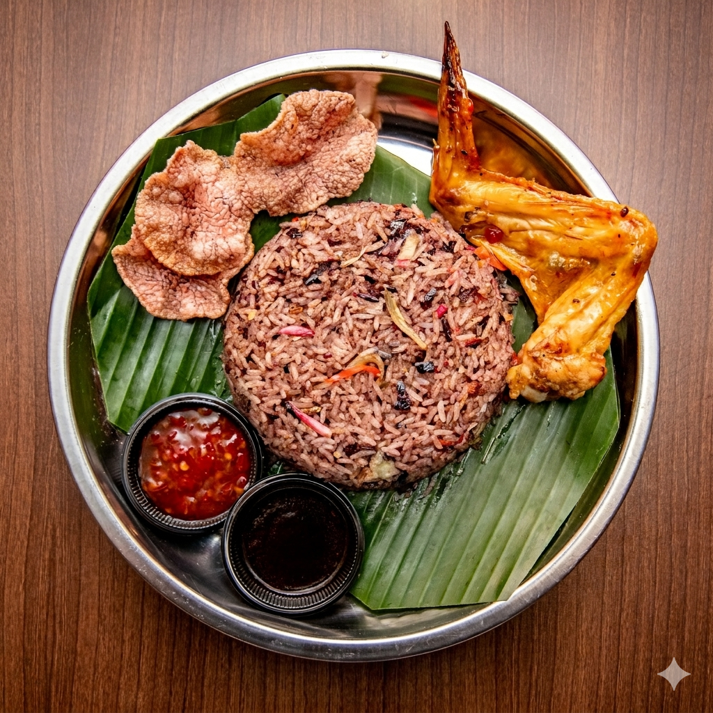 Dabai fried rice — Nasi Goreng Dabai